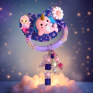 Adult Narwhal Deco Paci 🧜🏻‍♀️ Pacifier